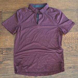 Men's Burgundy Polo Shirt